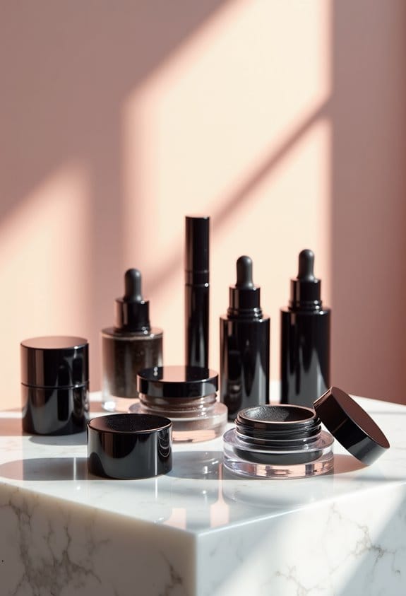 black eyeshadow smokey techniques