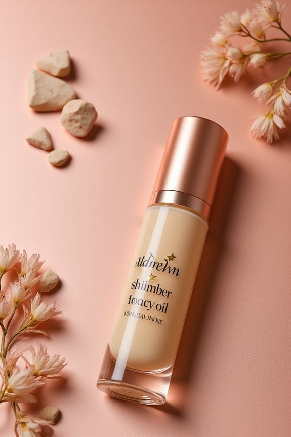 choose shimmer oil wisely