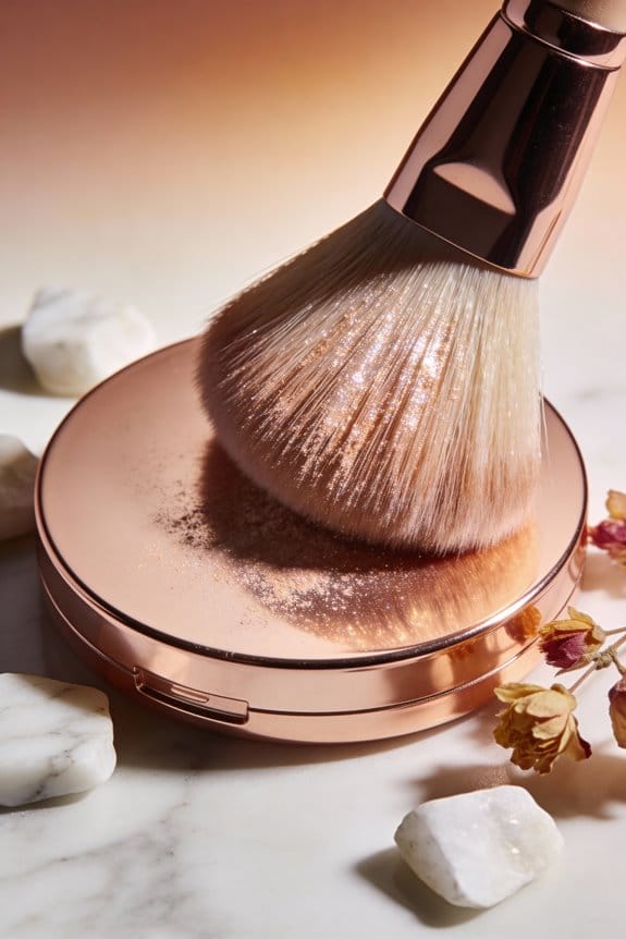 choosing the perfect highlighter brush