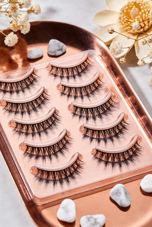 choosing wedding false lashes