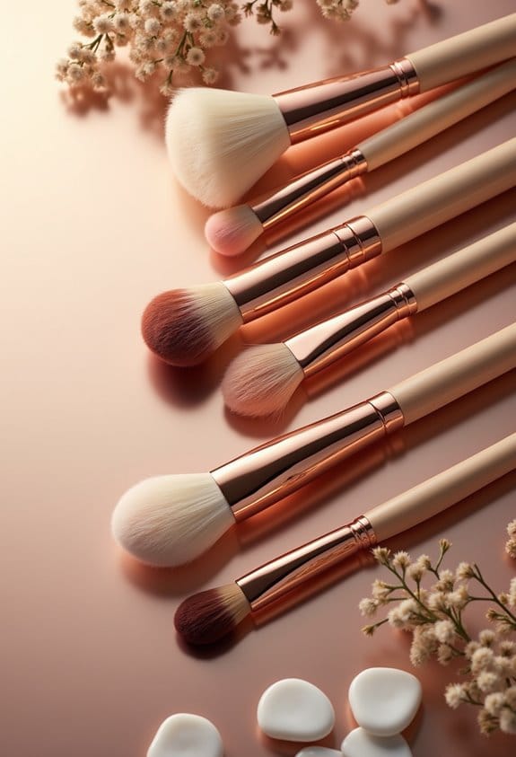 clean brushes prevent breakouts