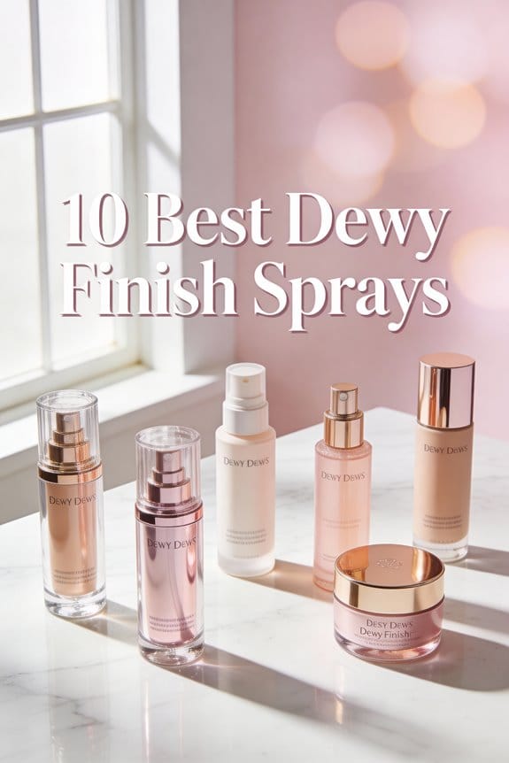 dewy finish glow sprays