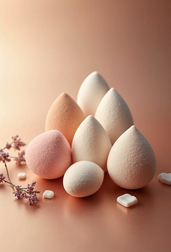 diverse materials enhance makeup application