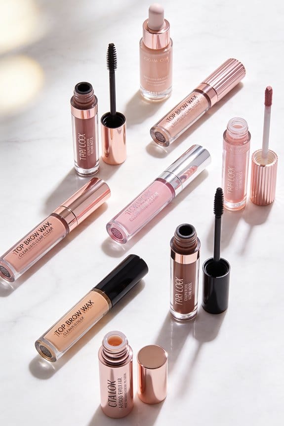 flawless natural brow products
