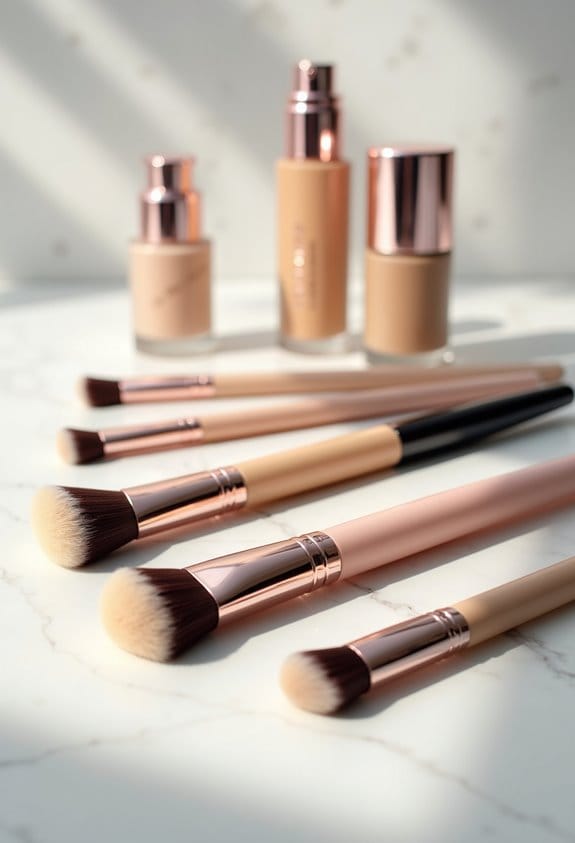 foundation brush buffing techniques