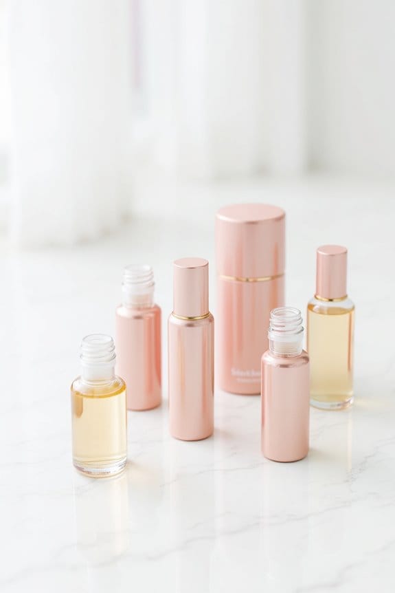 glow enhancing shimmer body oils