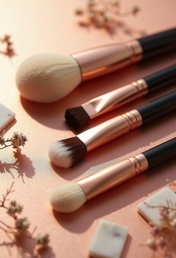makeup brush shape importance