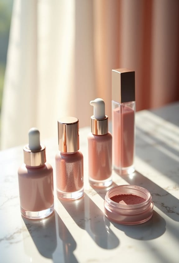 mica powder cosmetics shimmer