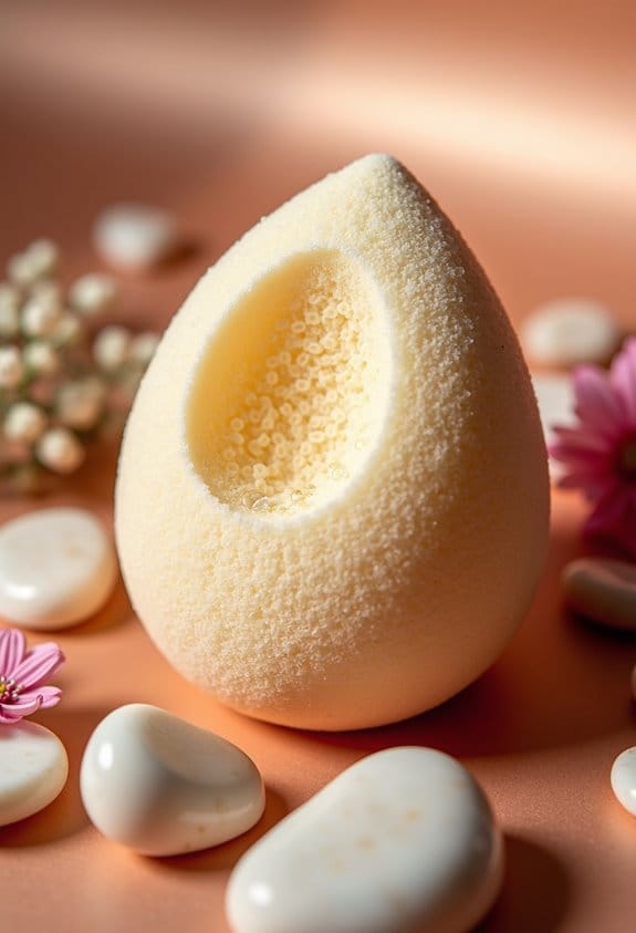 moisture enhances sponge texture