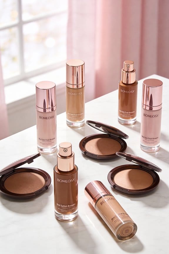 natural glow satin bronzers