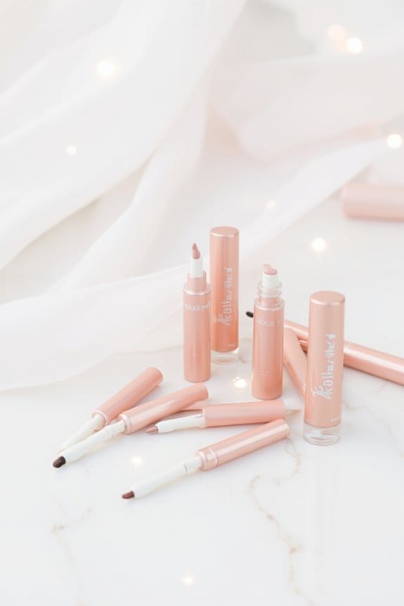 nude lip liners selection 2026