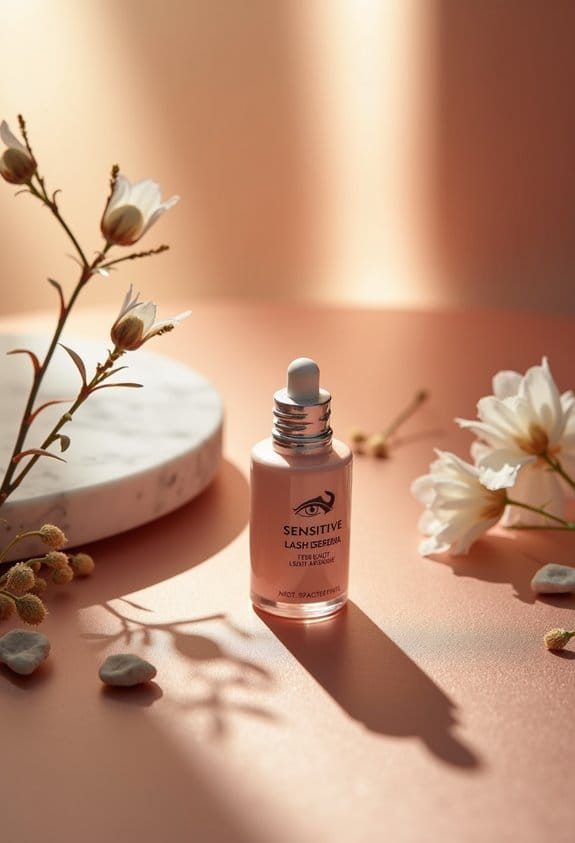 sensitive lash adhesive considerations