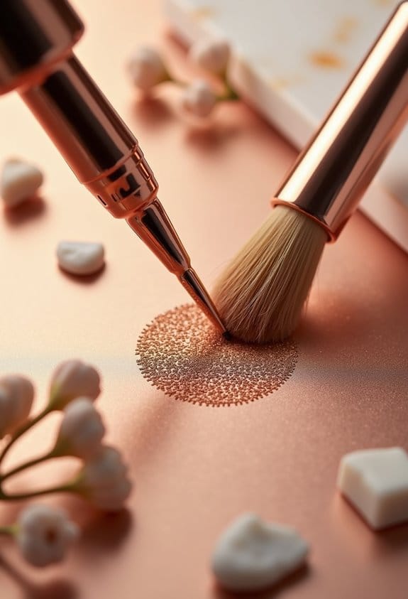 stippling technique for flawless makeup