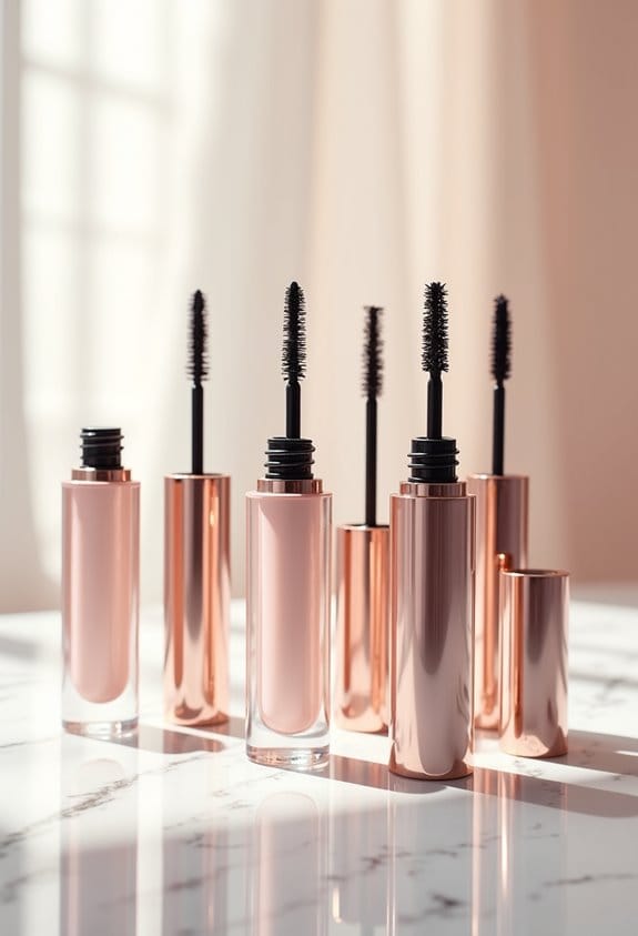 thin mascara wands define lashes