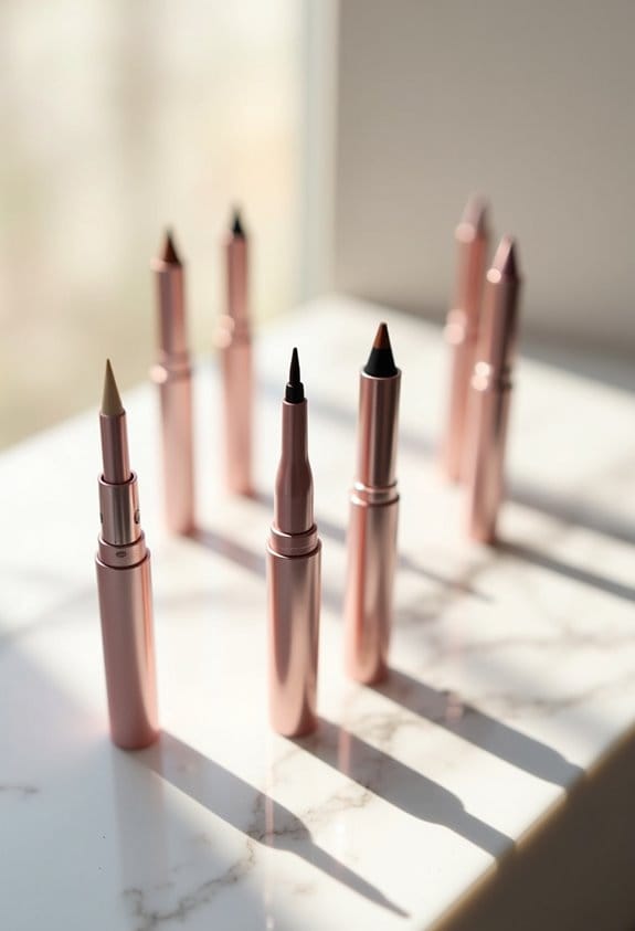 top brush tip eyeliners