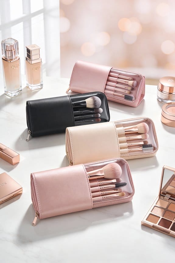 travel friendly brush storage solutions