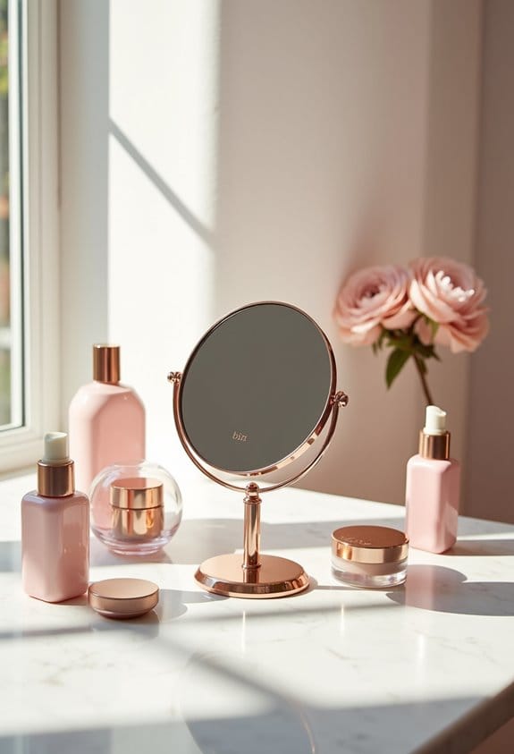 trifold vanity mirrors selection