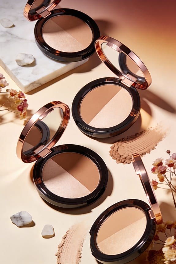 warm tone contour selection